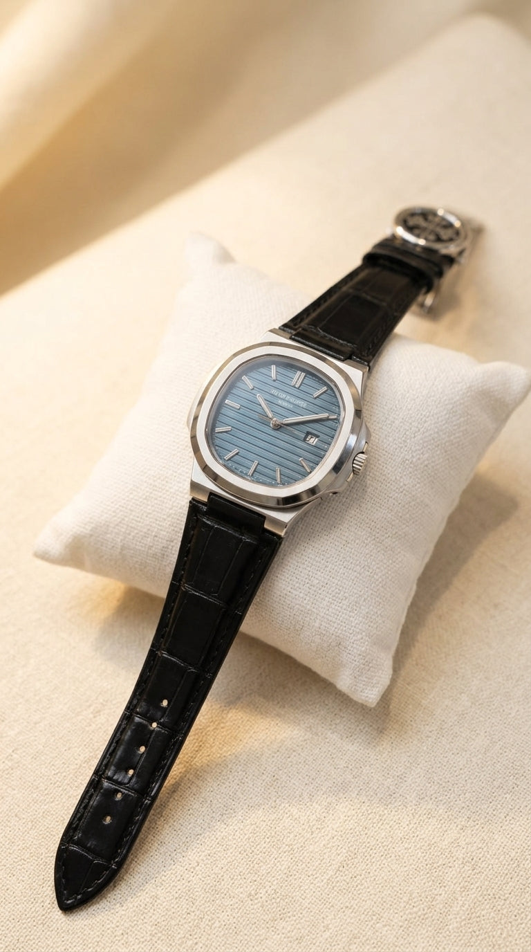 Patek Philippe Aquanaut Ice Blue Dial Automatic Watch