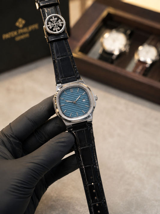 Patek Philippe Aquanaut Ice Blue Dial Automatic Watch