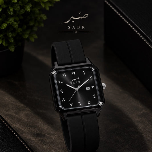 SABR Classic Square Watch – Arabic Dial Collection|Primefinds.shop.